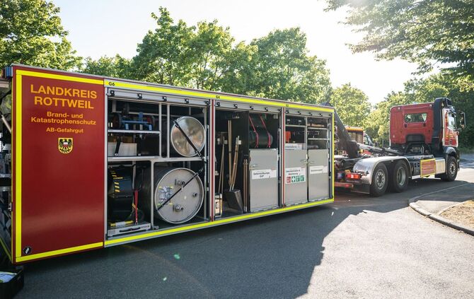 Explosionsgefahr wegen Gefahrstoff in Klinikapotheke