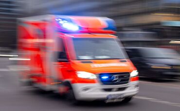 Krankenwagen im Einsatz
