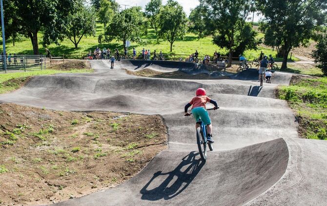Wie wärs mit etwas Action auf der Pumptrackanlage? (Archivfoto)