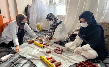 Seifenfabrik in Afghanistan
