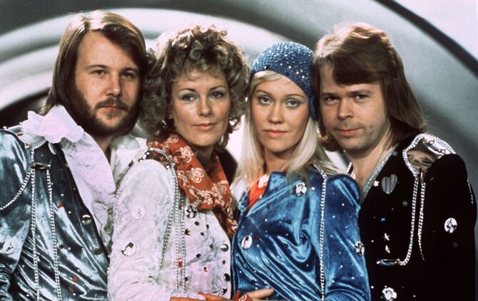 Abba Mitte der 1970er Jahre