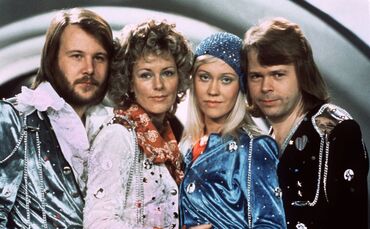Abba Mitte der 1970er Jahre