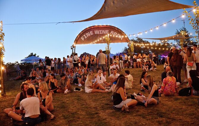 Volles Haus und gelöste Stimmung beim Electric Wine Festival.