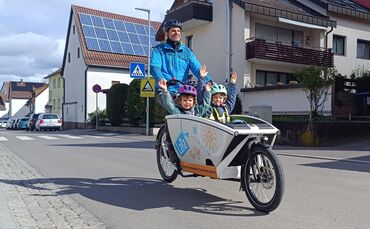 Wer mag testen, wofür man ein E-Lastenrad nutzen kann?