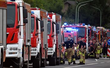Waldbrand im Hürtgenwald