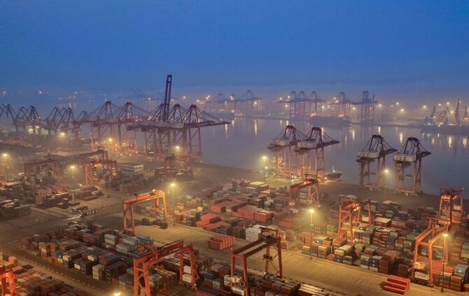 Hafen von Tangshan