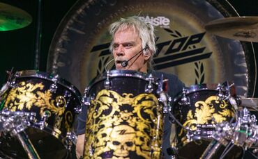 Schlagzeuger Frank Beard von  ZZ Top