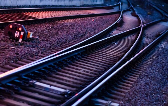 Bahnschienen