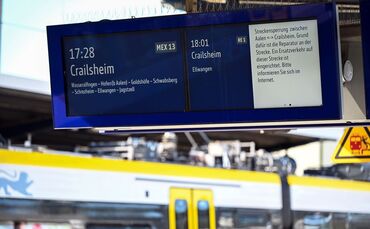 Hitzeschaden legt Bahnstrecke Crailsheim-Aalen lahm