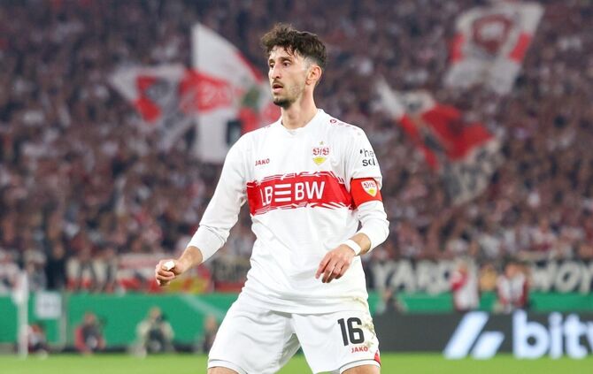 Erst nach dem Pokalspiel soll die Entscheidung fallen, ob Karazor weiter Kapitän beim VfB bleibt.