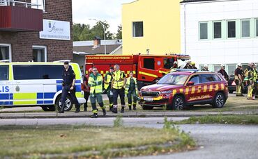 Schwert-Angriff in Schweden