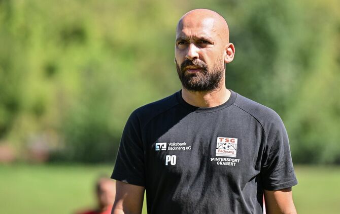 Pavlos Osipidis, hier in seiner Trainerfunktion bei der TSG Backnang, soll dem SV Fellbach im defensiven Mittelfeld helfen.