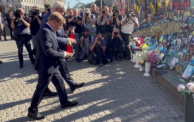 Außenminister Wadephul besucht die Ukraine