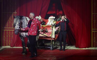 Weihnachtsmann Martin wird auch in diesem Jahr das Publikum im Waiblinger Weihnachtscircus begrüßen (Archivfoto).