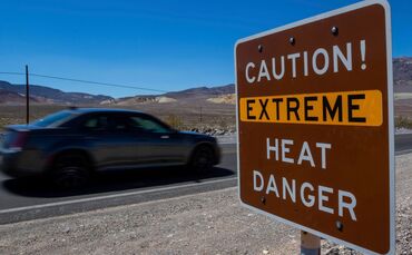 Hitze in den USA - Death Valley Tourismus