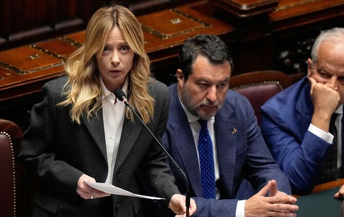 Italiens Ministerpräsidentin Giorgia Meloni