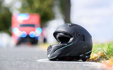 Motorradunfall Symbolbild