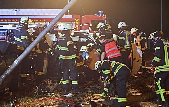 Verkehrsunfall in Heidenheim