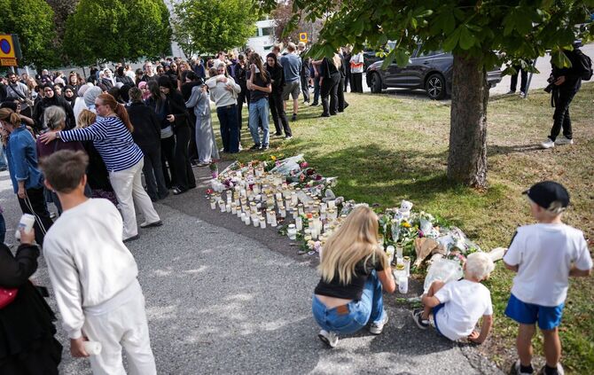 Schwert-Attacke in Schweden