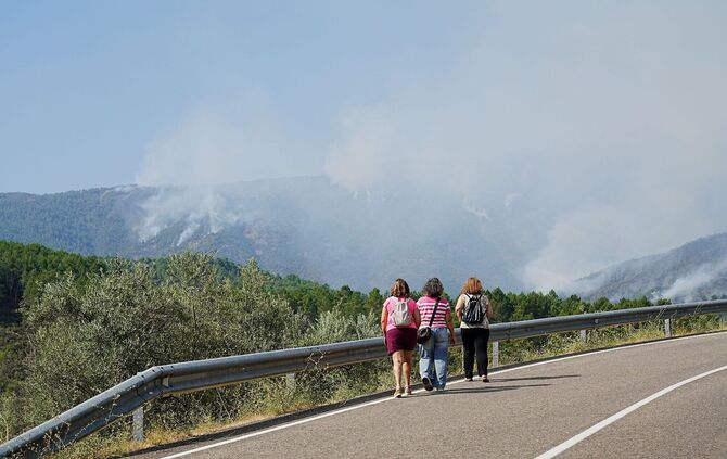 Spanien - Waldbrand