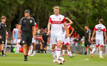 Vfb-Profi Chris Führich muss aktuell kürzertreten (Symbolbild).