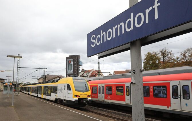 Der Bahnhof Schorndorf wird umfassend modernisiert.