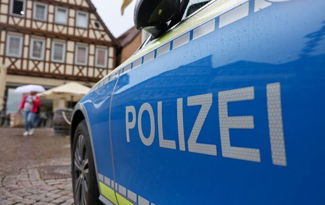 Die Polizei war in Winnenden in der Marktstraße im Einsatz (Symbolfoto).
