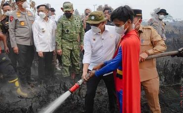 Waldbrände in Indonesien