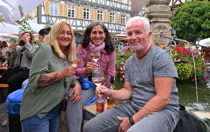 Die Weintage in Winnenden werden auch in diesem Jahr am und um den Marktplatz gefeiert.
