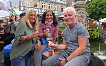 Die Weintage in Winnenden werden auch in diesem Jahr am und um den Marktplatz gefeiert.