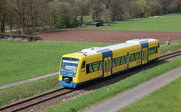 Das Gleisbett der Wieslaufbahn wird momentan saniert.