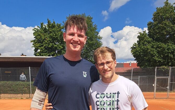 Yannick Kinzler (links) und Tom Große.