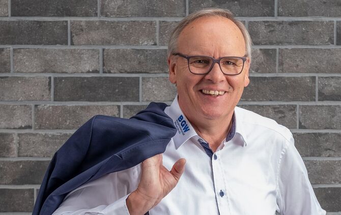 Jürgen Schneider ist seit 2018 im Vorstand der Baugenossenschaft Winnenden.
