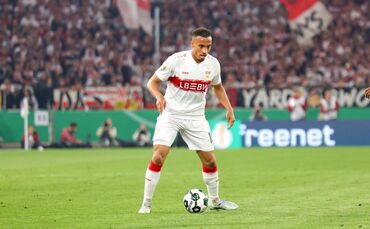 VfB-Profi Jamie Leweling kann gegen den FC Bayern München spielen.