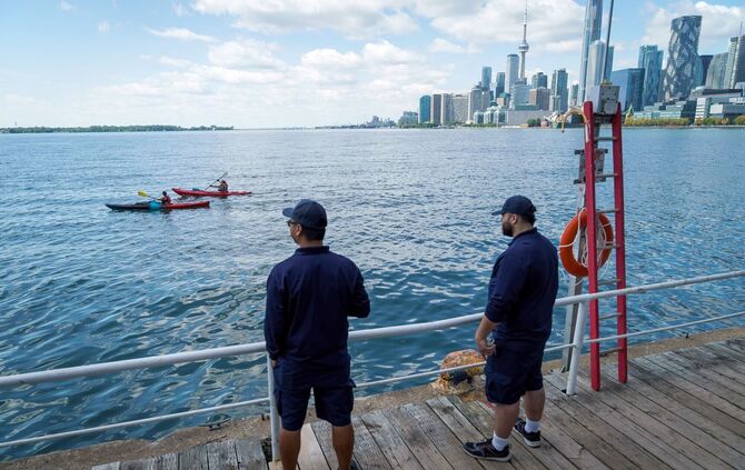 Zollstreit USA Kanada - Lake Ontario