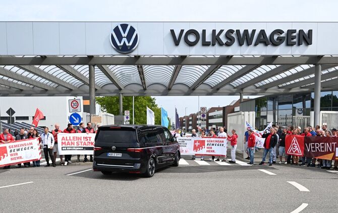 VW-Betriebsversammlungen - Werk Zwickau