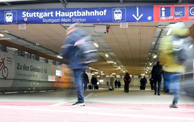 Stuttgarter Bahnhofs-Tunnel