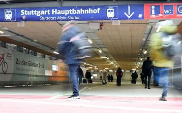 Stuttgarter Bahnhofs-Tunnel 