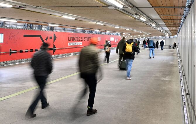 Stuttgarter Bahnhofs-Tunnel