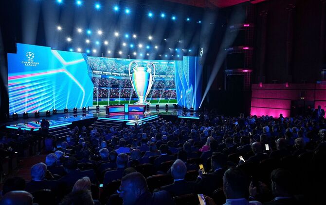 Champions League Auslosung in Monaco