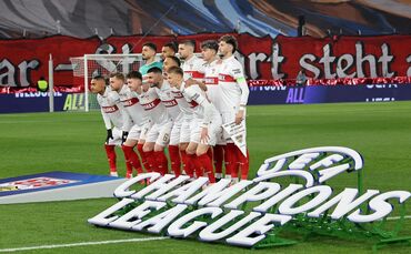 Der VfB Stuttgart spielte schon in der Saison 2024/25 in der Champions League.