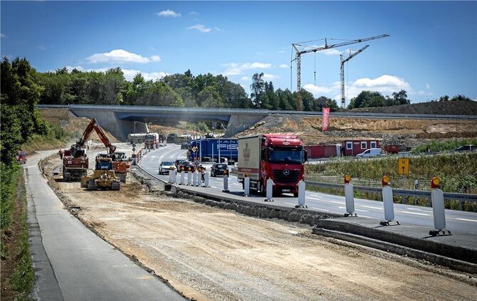 Die große B14-Baustelle rings um Backnang sorgt noch immer für Aufregung: Jetzt wird der Autobahnzubringer an Aspach vorbei voll