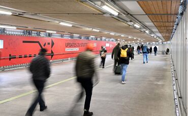 Das Videospiel orientiert sich am Verbindungstunnel zwischen den Stuttgarter Gleisen und der City. (Archivbild)
