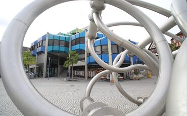 Das Marktdreieck in Waiblingen, in dem sich die Stadtbücherei befindet (Archivfoto).