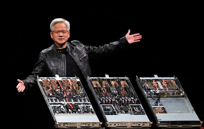 Jensen Huang, Chef von Nvidia
