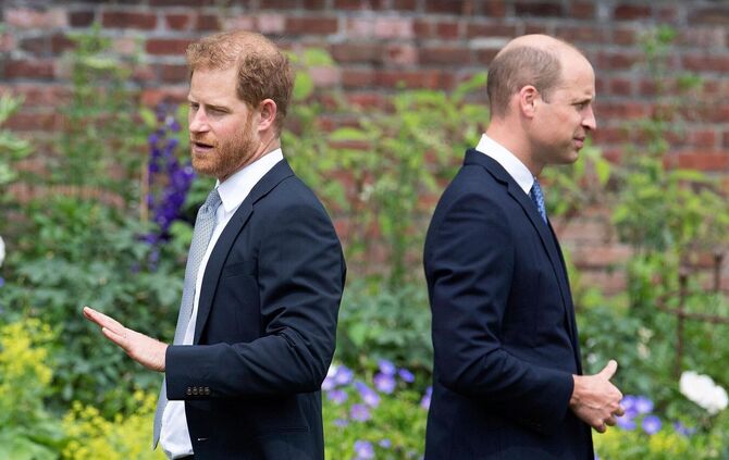 Prinz William und Prinz Harry