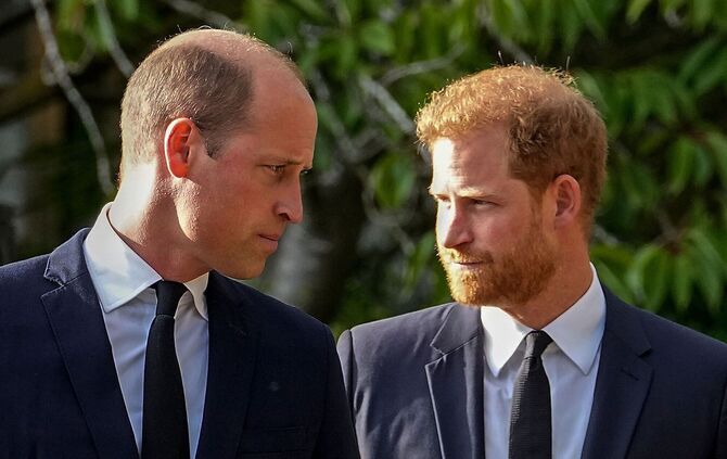 Prinz William und Prinz Harry