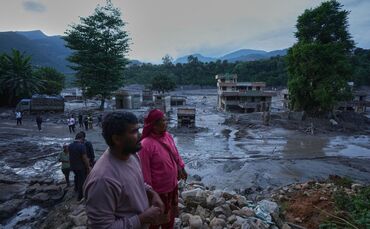 Sturzflut in  Nepal