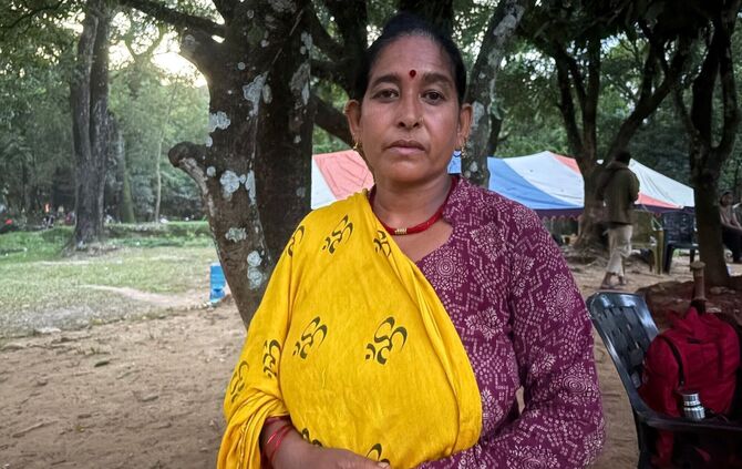 «Nichts ist sicher», sagt die 49-jährige Nepalesin Parbati Adhikari.