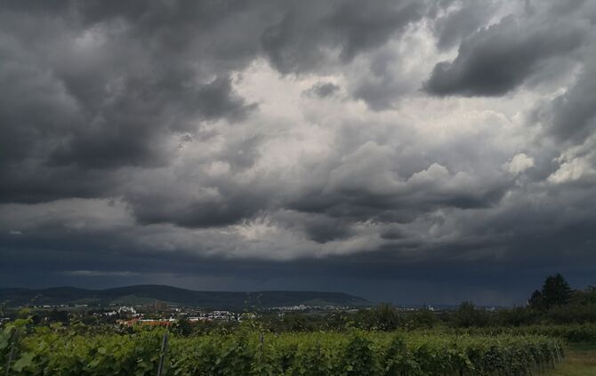 Der Start ins Wochenende könnte nass werden. Der DWD warnt vor starkem Gewitter. (Symbolfoto)